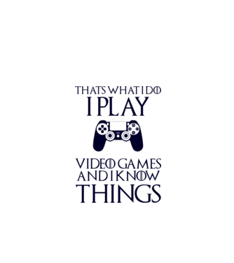 Gaming of Thrones model alb pe tricou