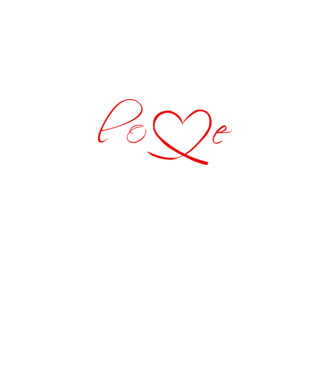 Love Valentines day model negru pe tricou