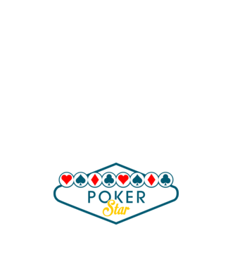 Star Poker model alb pe tricou