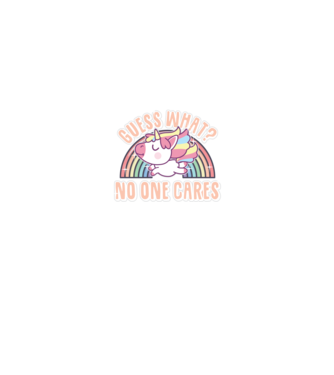 Guess what Unicorn model negru pe tricou