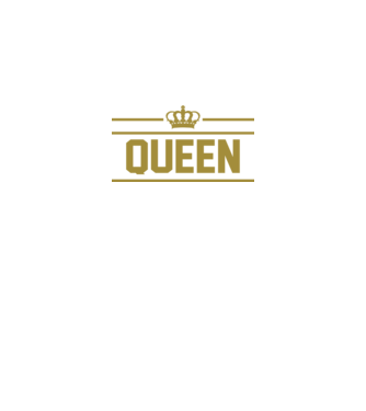 Queen model negru pe tricou