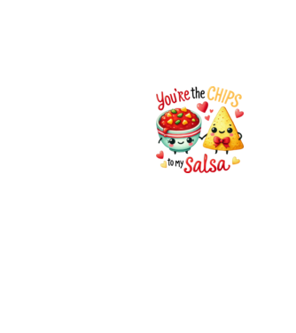 Chips to my Salsa model galben neon pe tricou