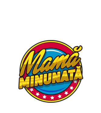 mamă minunată model alb pe tricou