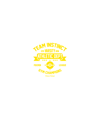 Team instinct champions model negru pe tricou