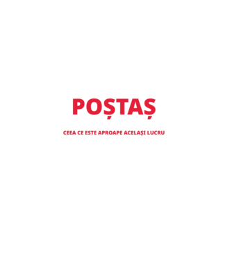 Supererou poştaş model turcoaz pe tricou