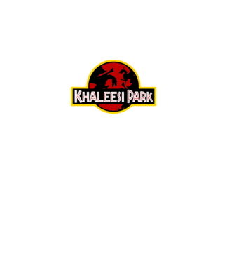 Khaleesi Park model alb pe tricou