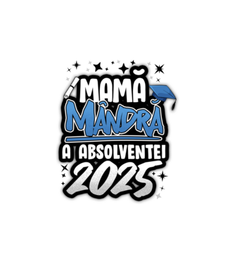 Mamă Mândră a absolventei model nisipiu pe tricou