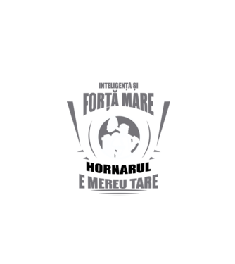 Inteligență și forță mare, hornarul e mereu tare model negru pe tricou