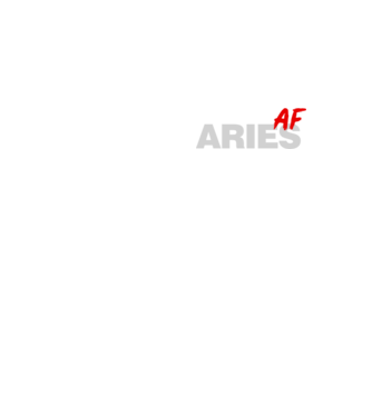 ARIES as fuck model galben neon pe tricou