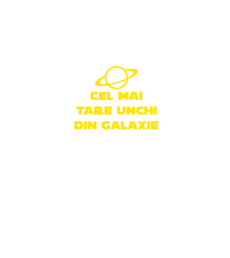 Cel mai tare unchi din galaxie model negru pe tricou