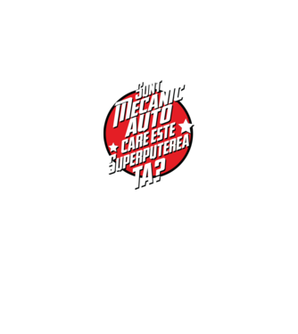sunt mecanic auto, care este superputerea ta? model albastru deschis pe tricou
