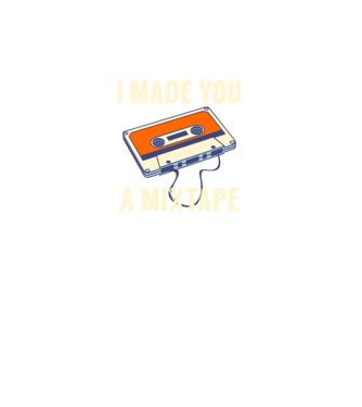 Mixtape model verde neon pe tricou