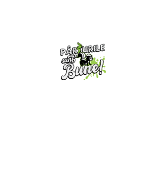 Pârțurile sunt bune model negru pe tricou
