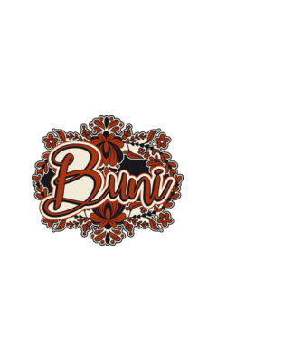 Buni model alb pe tricou