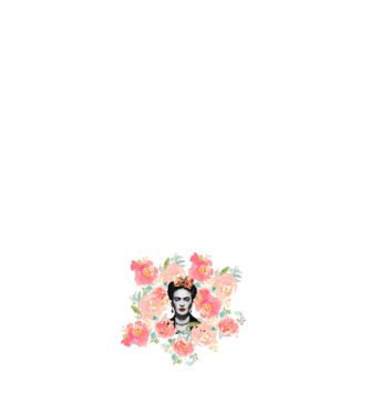 Frida Kahlo 2 model alb pe tricou