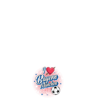 Popart Bayern model negru pe tricou