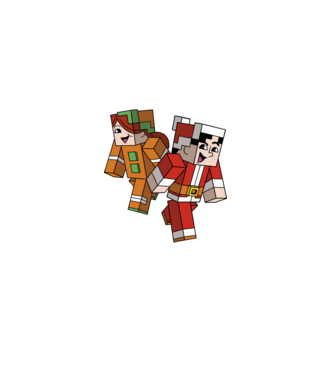 Minecraft christmas ugly sweater model negru pe tricou
