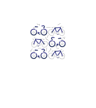 Bikes model gri pe tricou