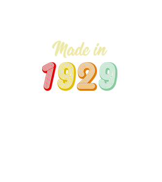 made in 1929 retro model turcoaz pe tricou