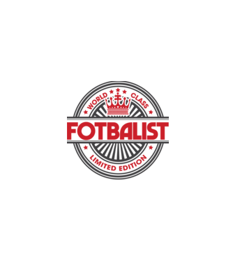 Fotbalist model alb pe tricou