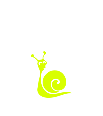 Snail model albastru închis pe tricou