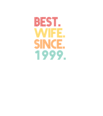 best wife since 1999 retro model negru pe tricou