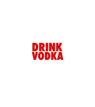 SAVE WATER DRINK VODKA model negru pe tricou