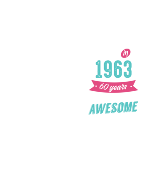 Made in 1963 model galben neon pe tricou