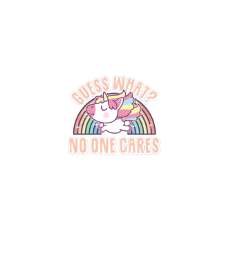 Guess what Unicorn model negru pe tricou