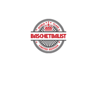 baschetbalist model negru pe tricou