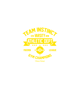 Team instinct champions model negru pe tricou