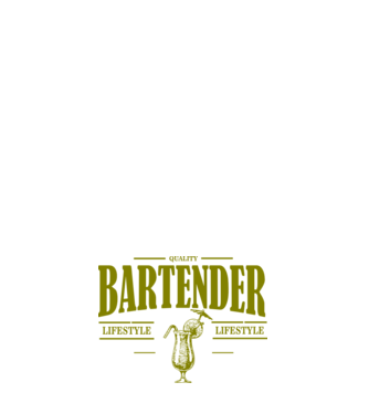 Lifestyle Bartender model albastru închis pe tricou