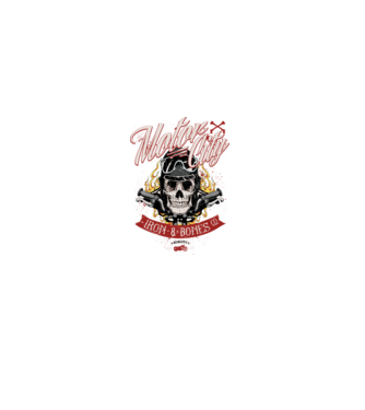 Motor City model negru pe tricou