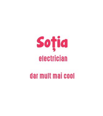 sunt soția unui electrician, la fel ca toate celelalte soții, dar mult mai cool D4337486 model negru pe tricou