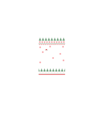 Merry Fishmas model negru pe tricou