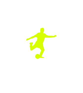 fotbal 2 model verde pe tricou
