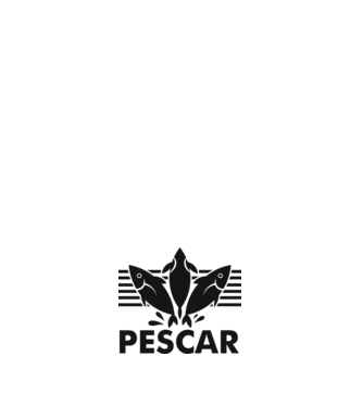 Pescar original model negru pe tricou