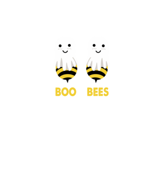 Boo bees model negru pe tricou