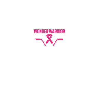 WONDER WARRIOR model negru pe tricou