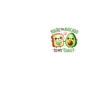 Avocado to my Toast model galben neon pe tricou