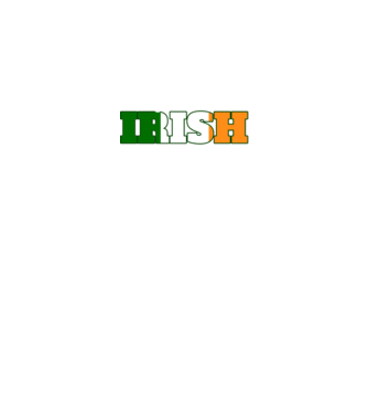 Everyone is irish flag model negru pe tricou