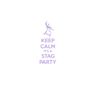 Keep calm stag party on model verde neon pe tricou