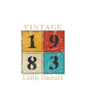 1983 - Ediție limitată model alb pe tricou