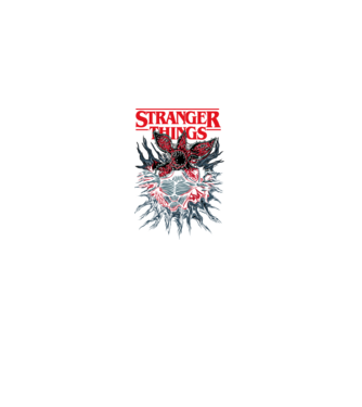 DEMOGORGON model negru pe tricou