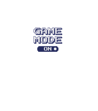Gamer - Game mode on model negru pe tricou