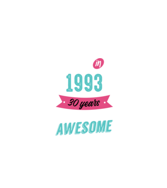 MADE IN 1993 model negru pe tricou