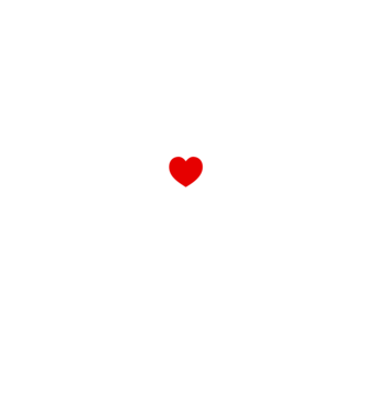 i love u model negru pe tricou