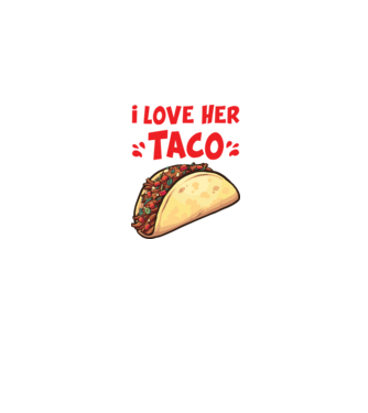 Couple TACO model gri pe tricou