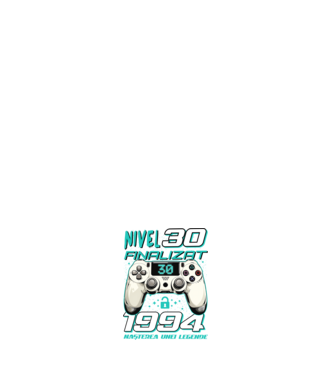 Nivel finalizat 30 1995 model alb pe tricou