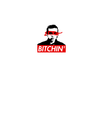 bitchin eleven model alb pe tricou